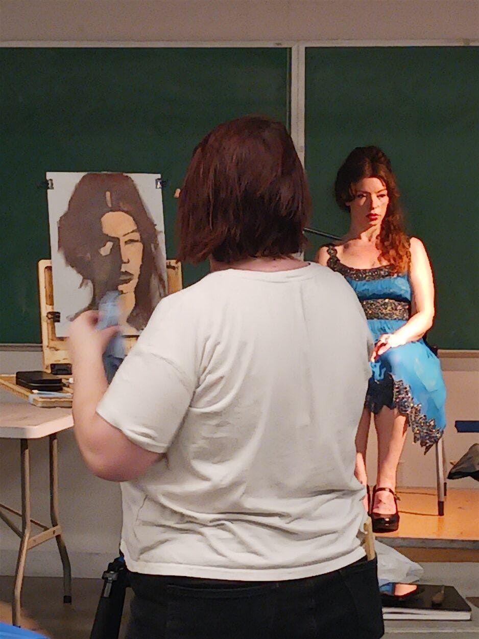 Introduction to Drawing and Painting the Portrait - 4 sessions - January