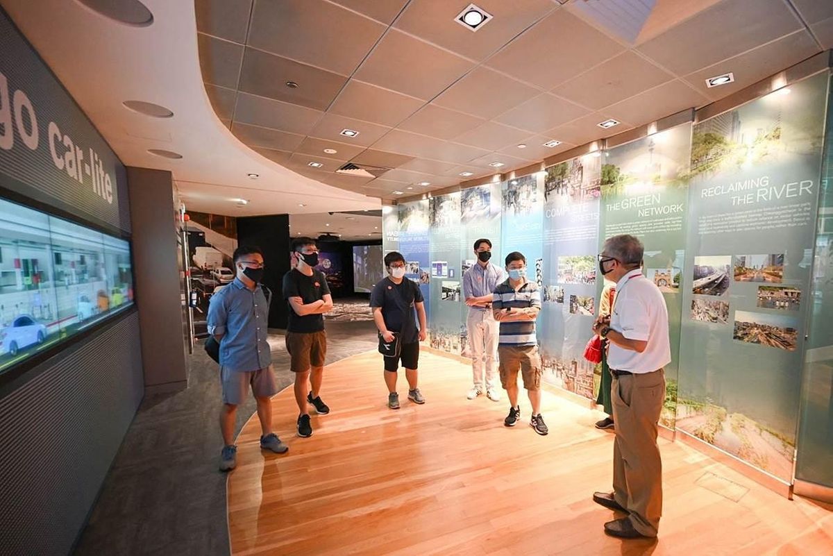 Join a guided tour of the Singapore City Gallery