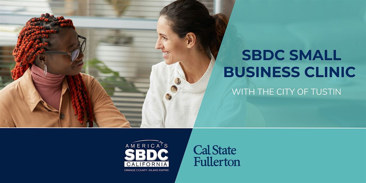 SBDC Small Business Clinic with the City of Tustin