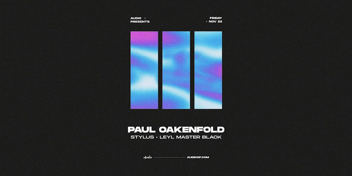 Paul Oakenfold