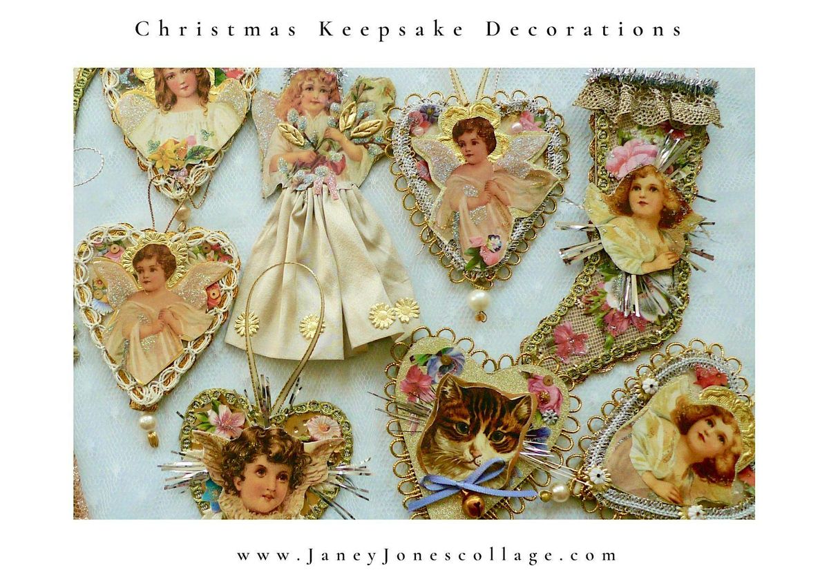 Vintage Christmas Keepsake Decorations