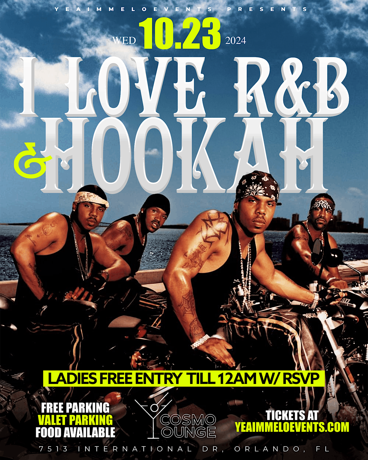 I Love R&B And Hookah