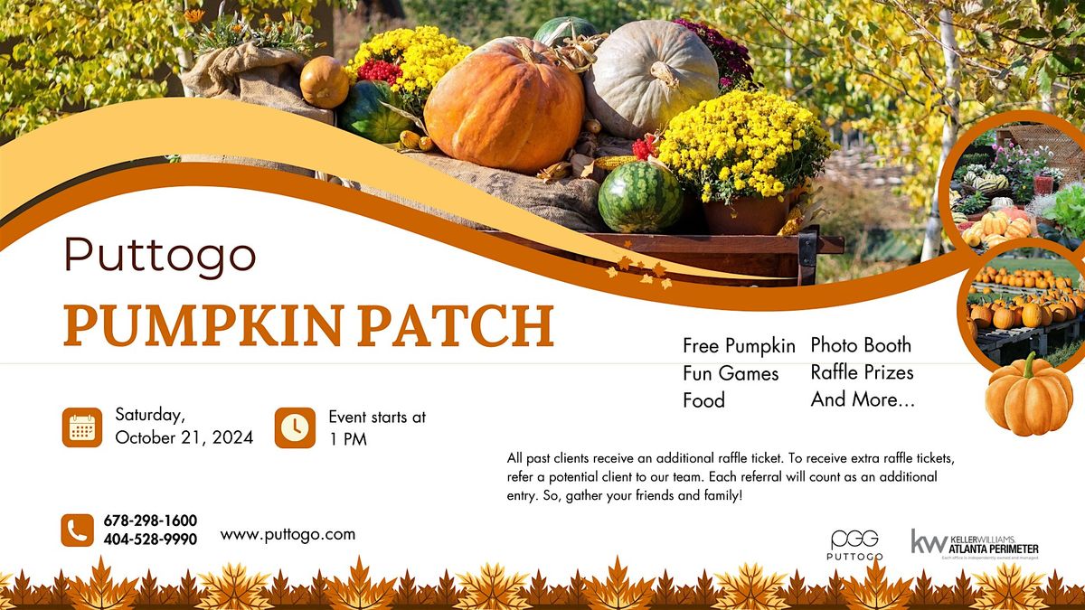 3rd Annual Puttogo Pumpkin Patch