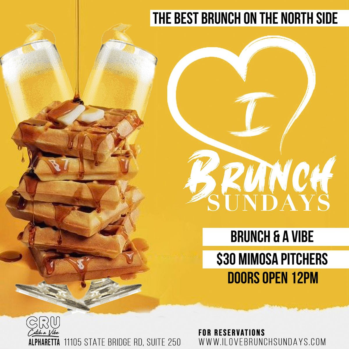 I Love Brunch Sundays Brunch & Day Party