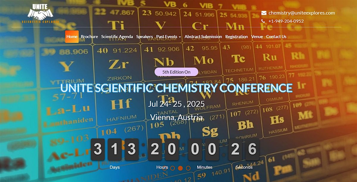 5th Unite Scientific Chemistry Conference (USCC-2025)