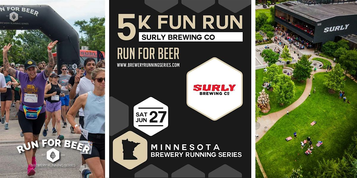 5k Fun Run x Surly Brewing Co | 2026 MN Brewery Running Series