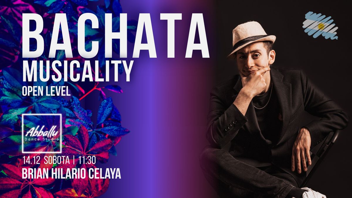 Bachata Musicality | Open Level | 14.12 Sobota | 11:30-14:30 | Brian