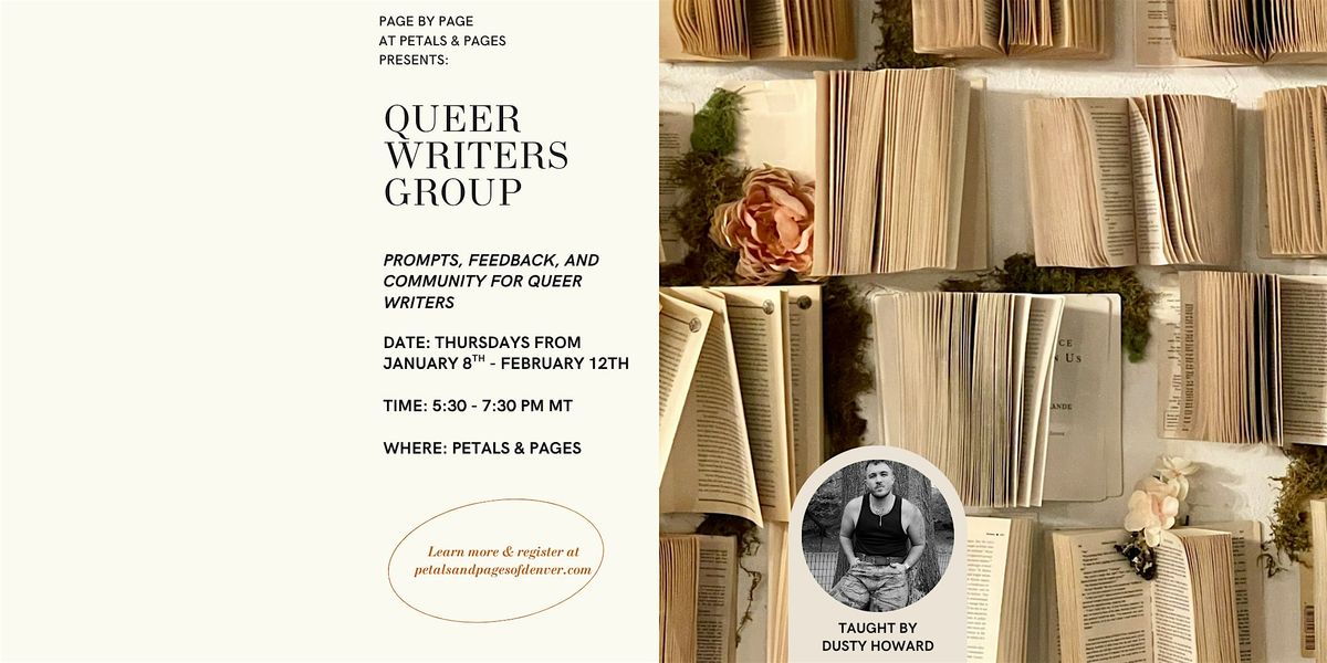 Queer Writers Group at Petals & Pages