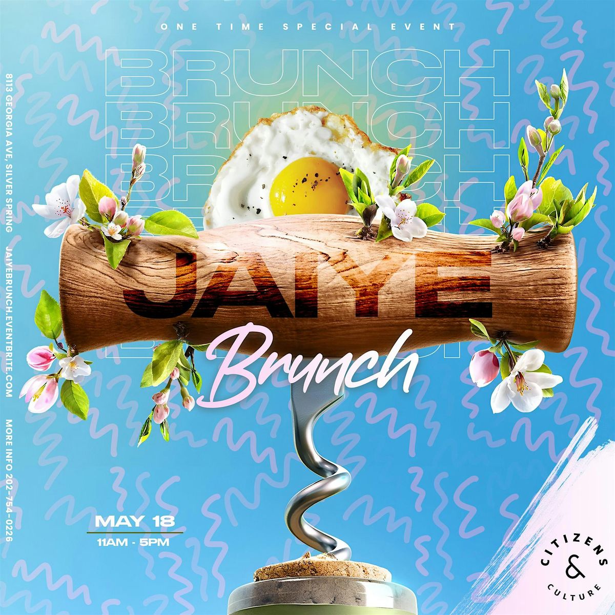 Jaiye Brunch | May 18th (Citizens & Culture)