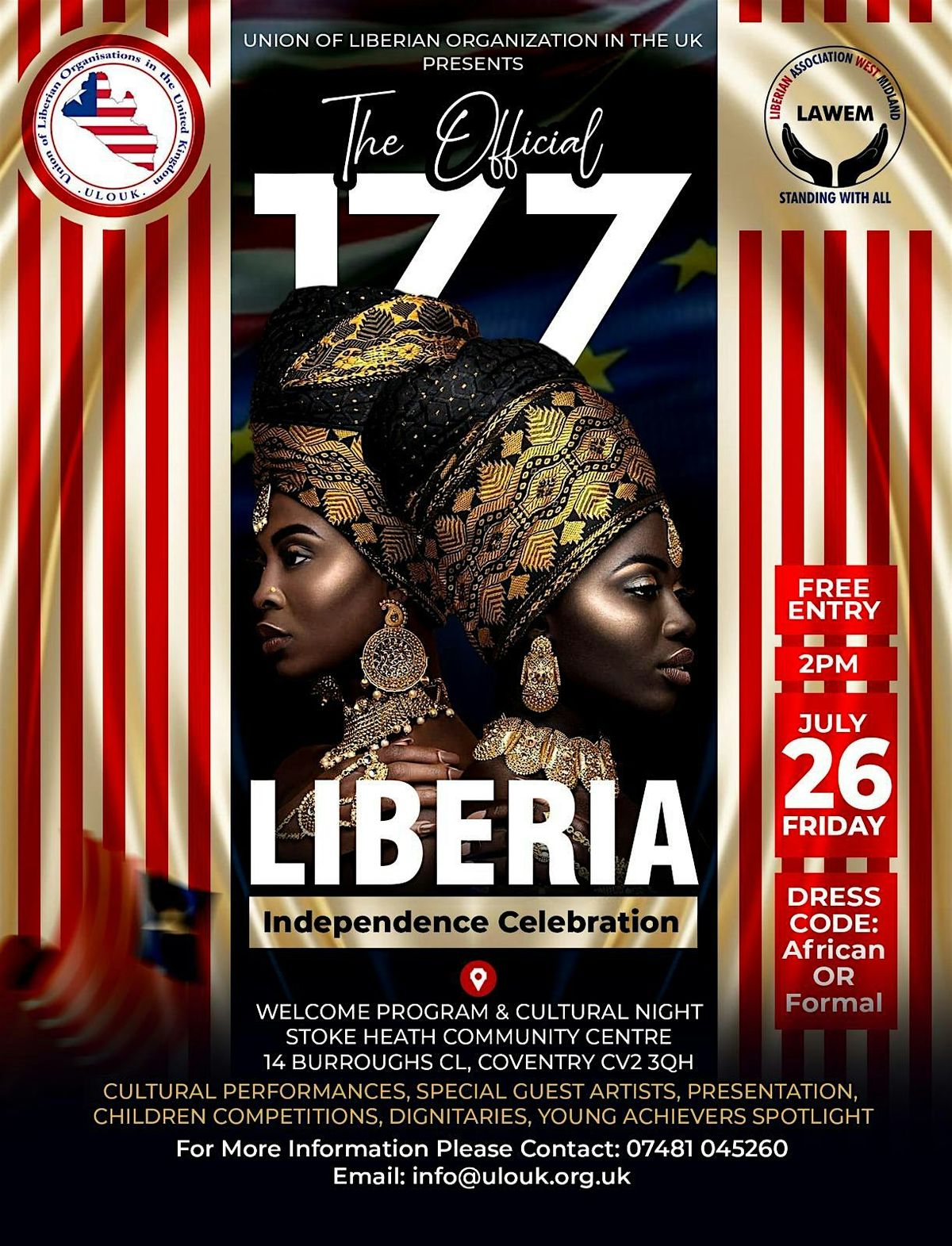 The Official 177 Liberia Independence Celebration