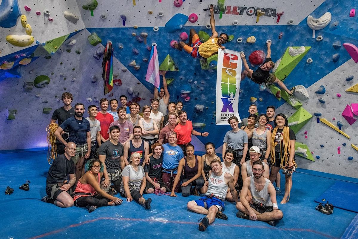 CRUX LGBTQIA Climbing - Third Friday New Climber Night @Movement LIC