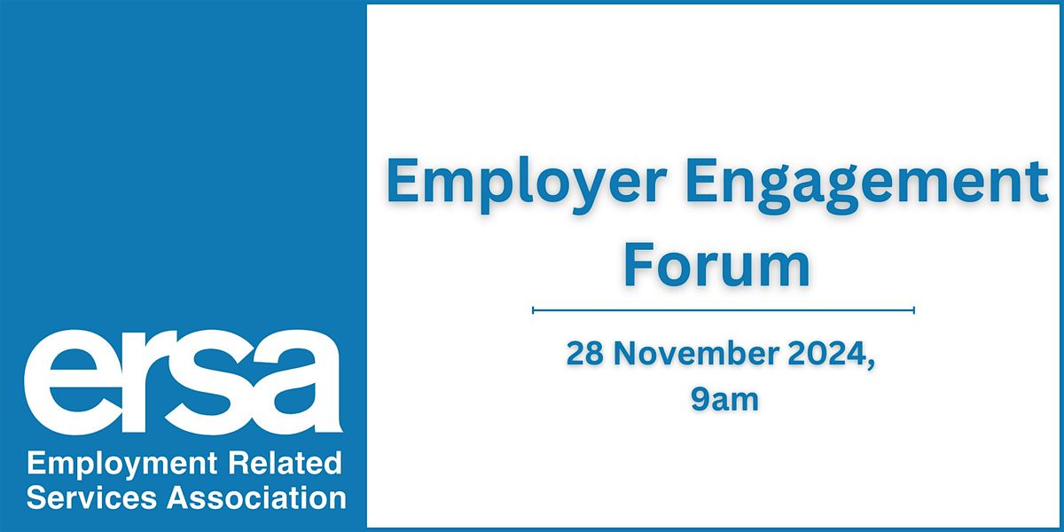 Employer Engagement Forum