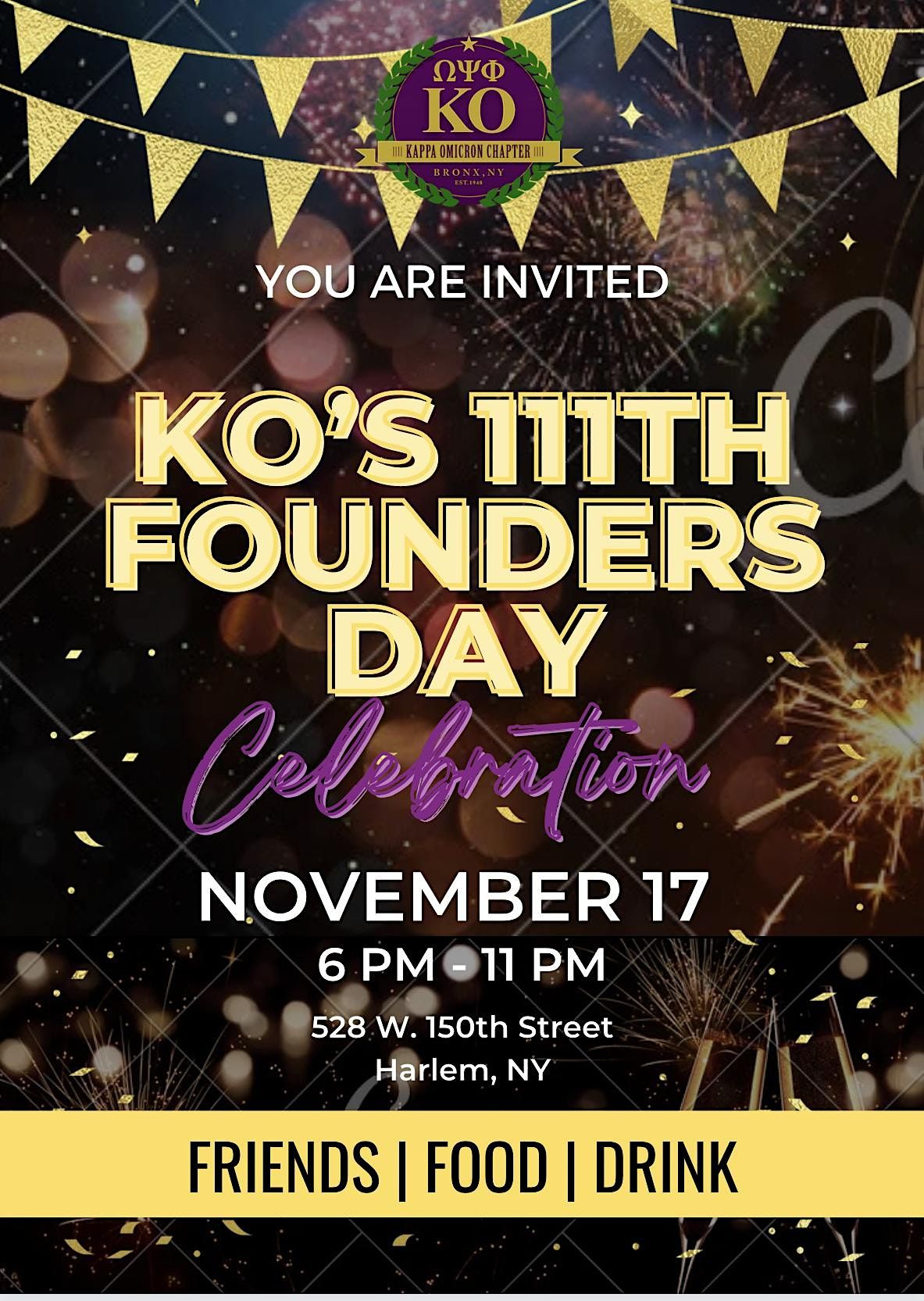 KO's Founders Day Celebration