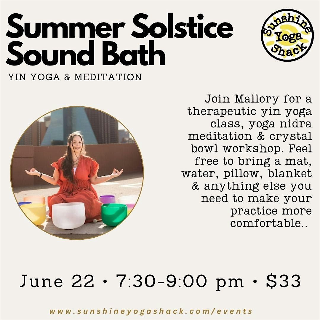 Summer Solstice Sound Bath