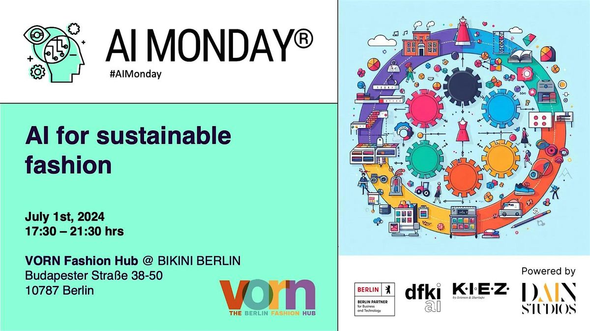 AI Monday Berlin - AI for sustainable fashion