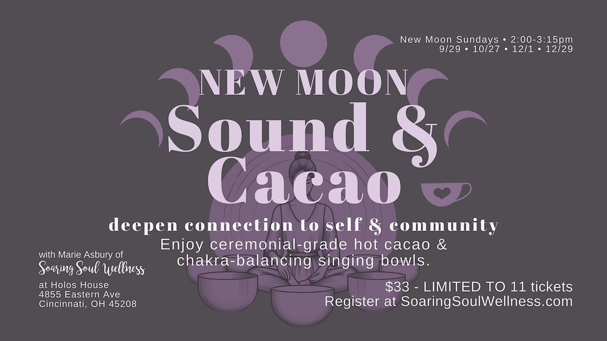 New Moon Sound Bath with Cacao