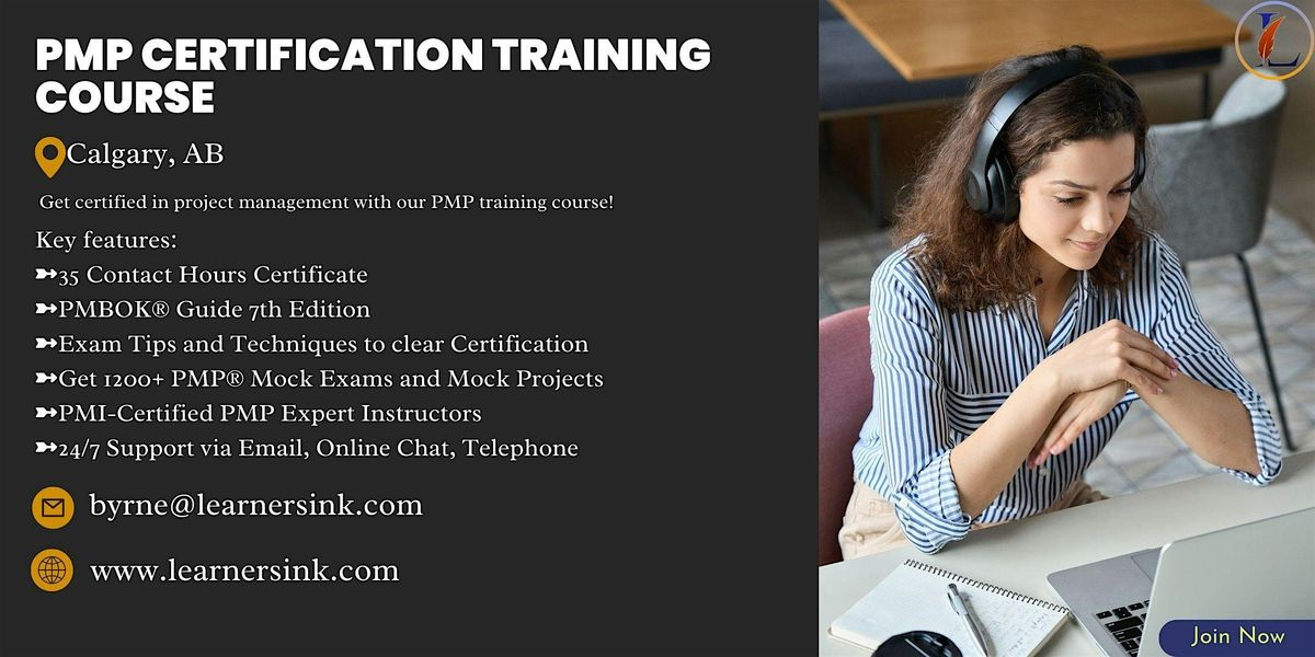 PMP Classroom Certification Bootcamp In Calgary, AB