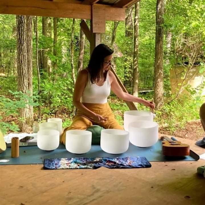 Sound bath with Emily at The Station