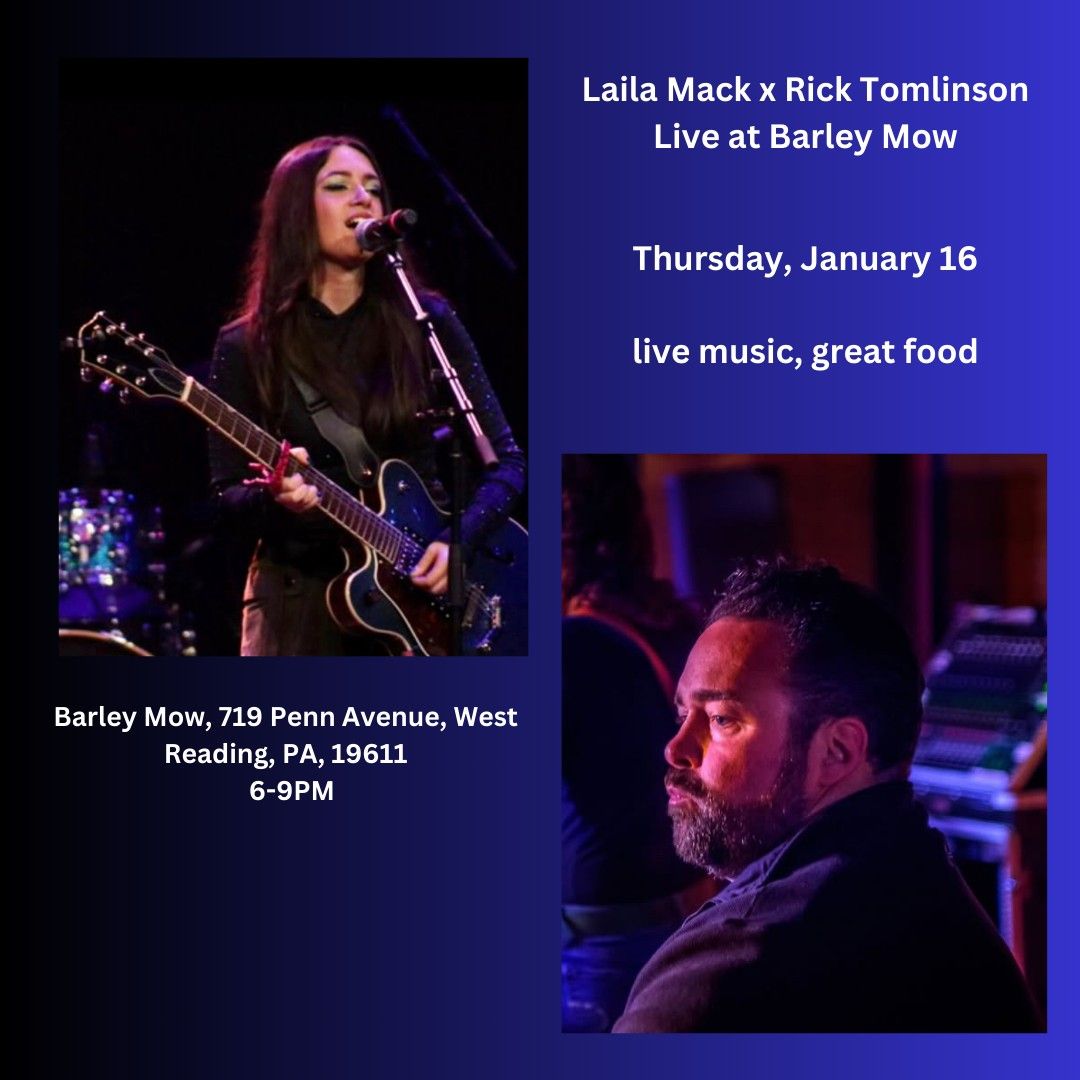 Laila Mack x Rick Tomlinson, Live @ Barley Mow 