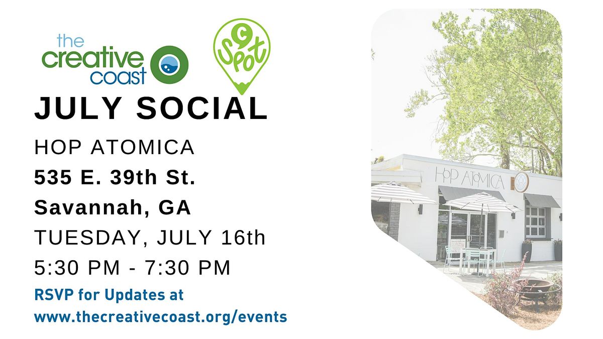 July Social With The cSpot @ Hop Atomica