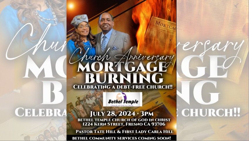 19th Church Anniversary & Mortgage Burning Ceremony (Paid Off)