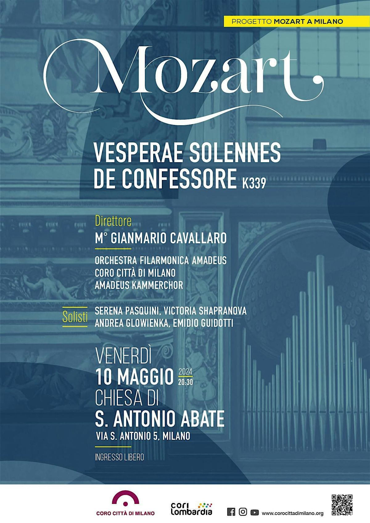Vesperae Solennes de Confessore di W.A. Mozart