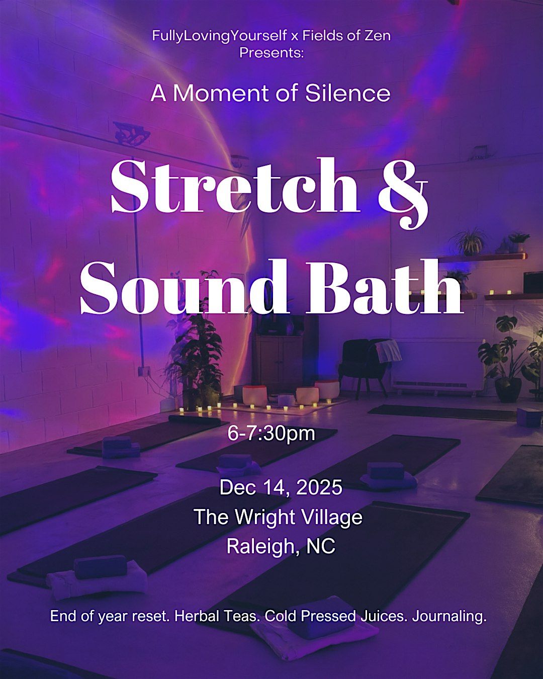 Somatic Stretch & SoundBath: A Moment of Silence