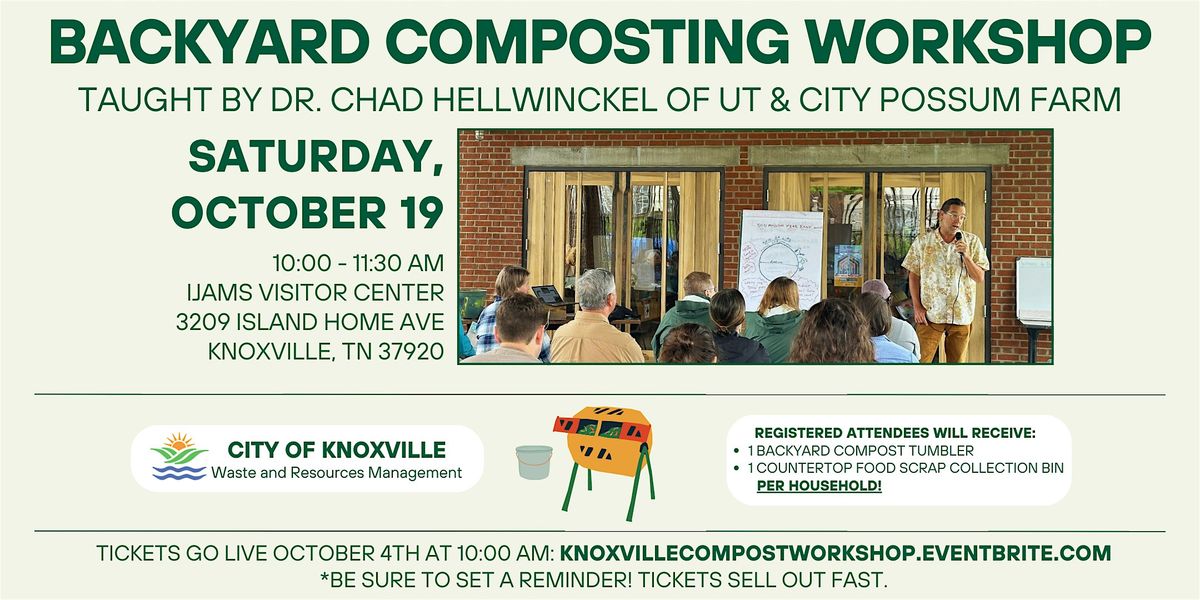 Backyard Composting Workshop with Dr. Chad Hellwinckel