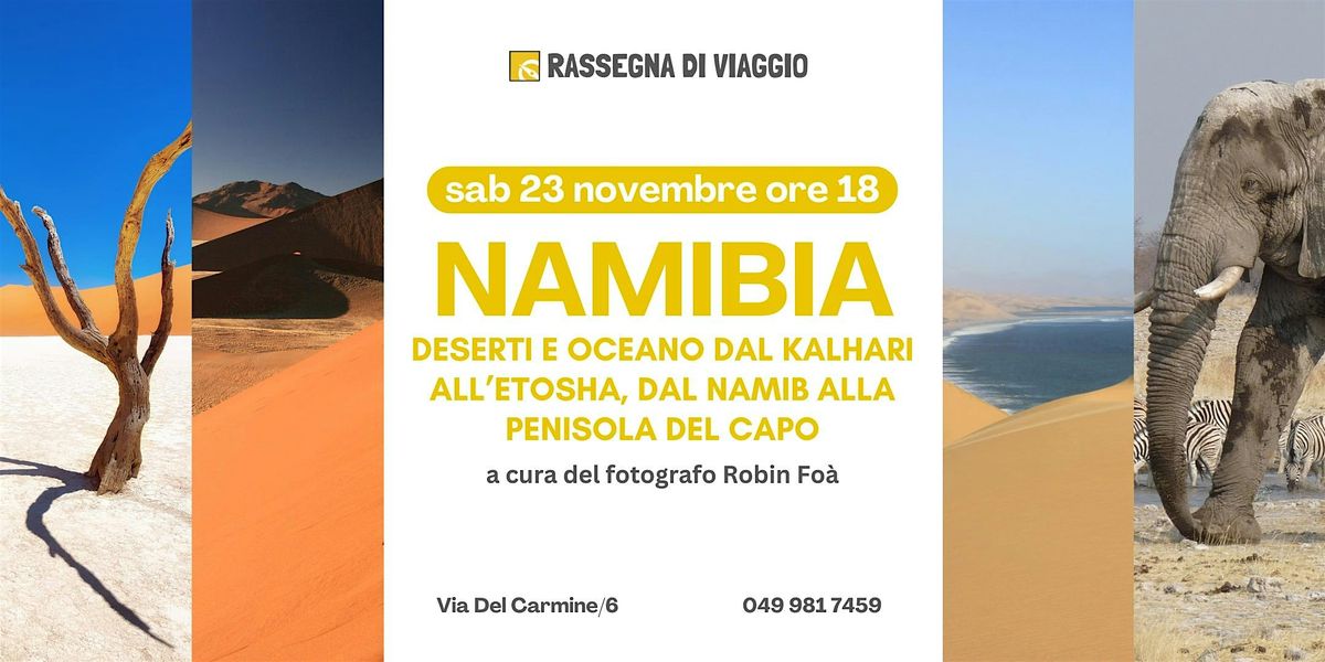 Rassegna di Viaggio: NAMIBIA