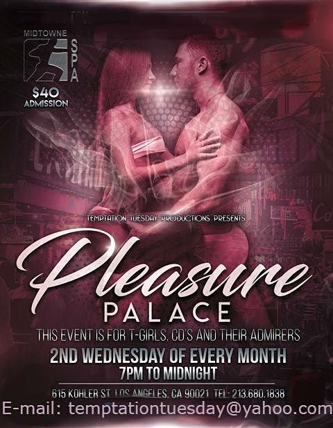 The Pleasure Palace - November  Party  - November 10, 2021