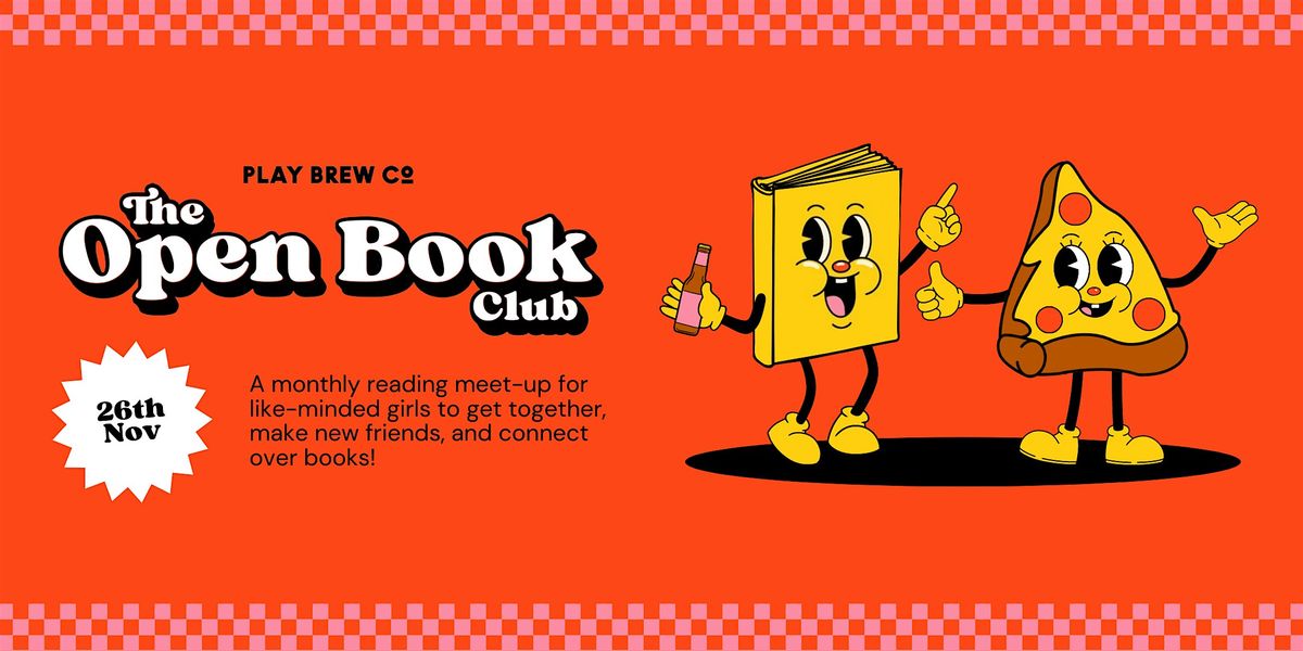 The Open Book Club | November | Play Brew