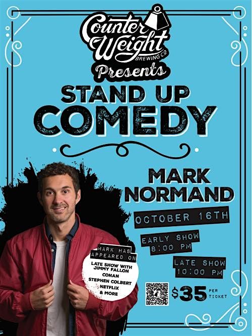 Mark Normand at Counter Weight Brewing Comedy