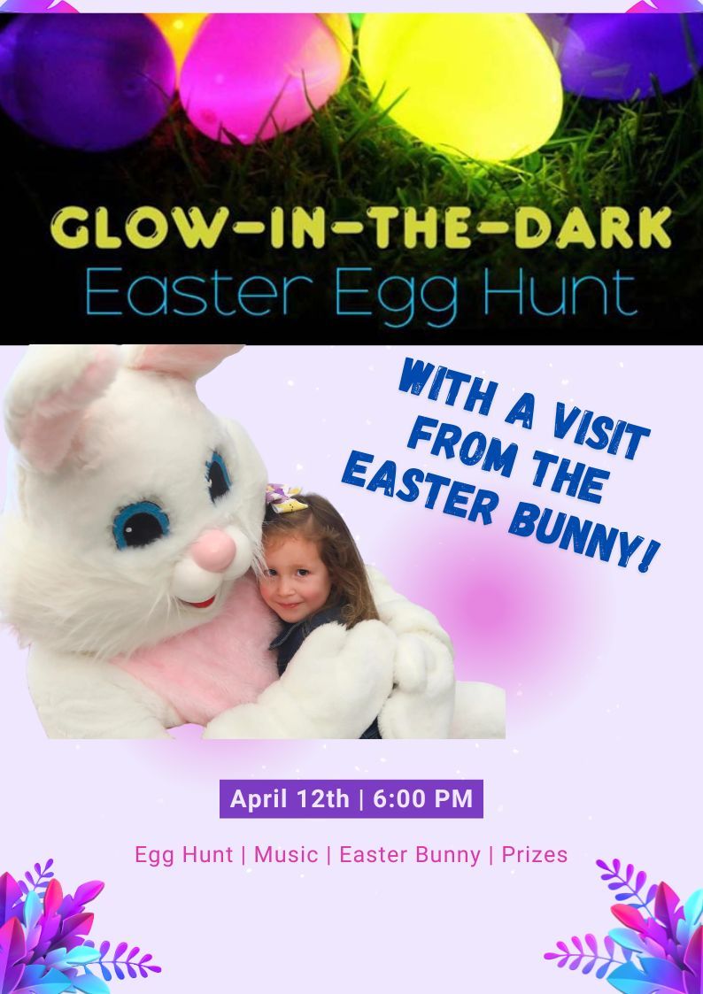 Glow-in-the-dark Easter Egg Hunt