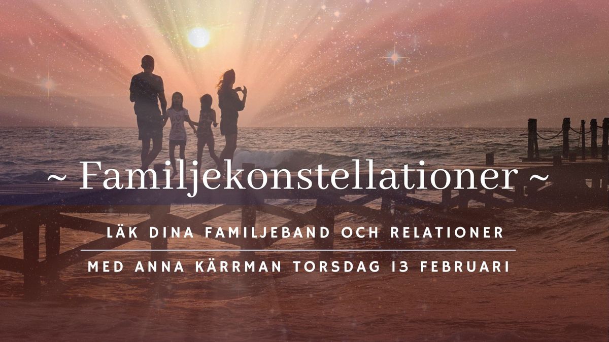 Familjekonstellationer med Anna K\u00e4rrman