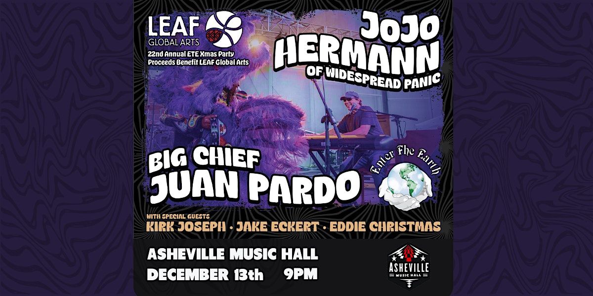 Enter the Earth's 22nd Xmas Party w\/ JoJo Hermann (Widespread Panic) + more