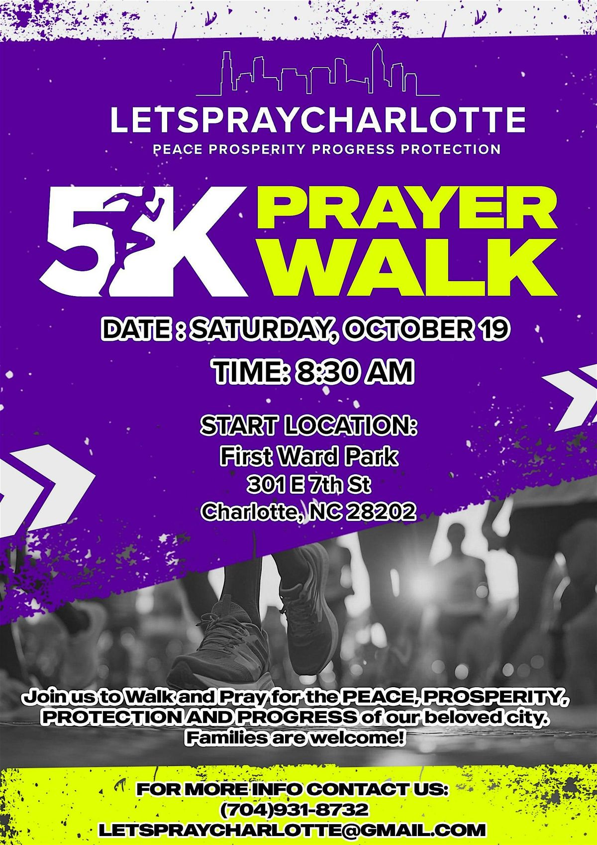 5K Prayer Walk for Charlotte