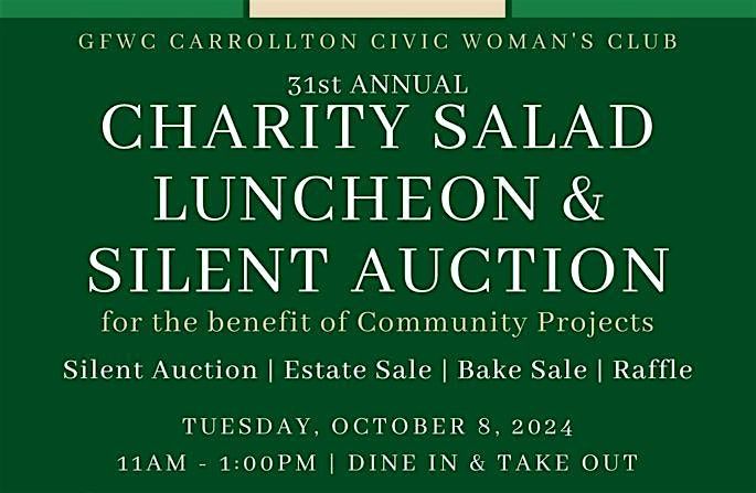 2024 Charity Salad Luncheon and Silent Auction