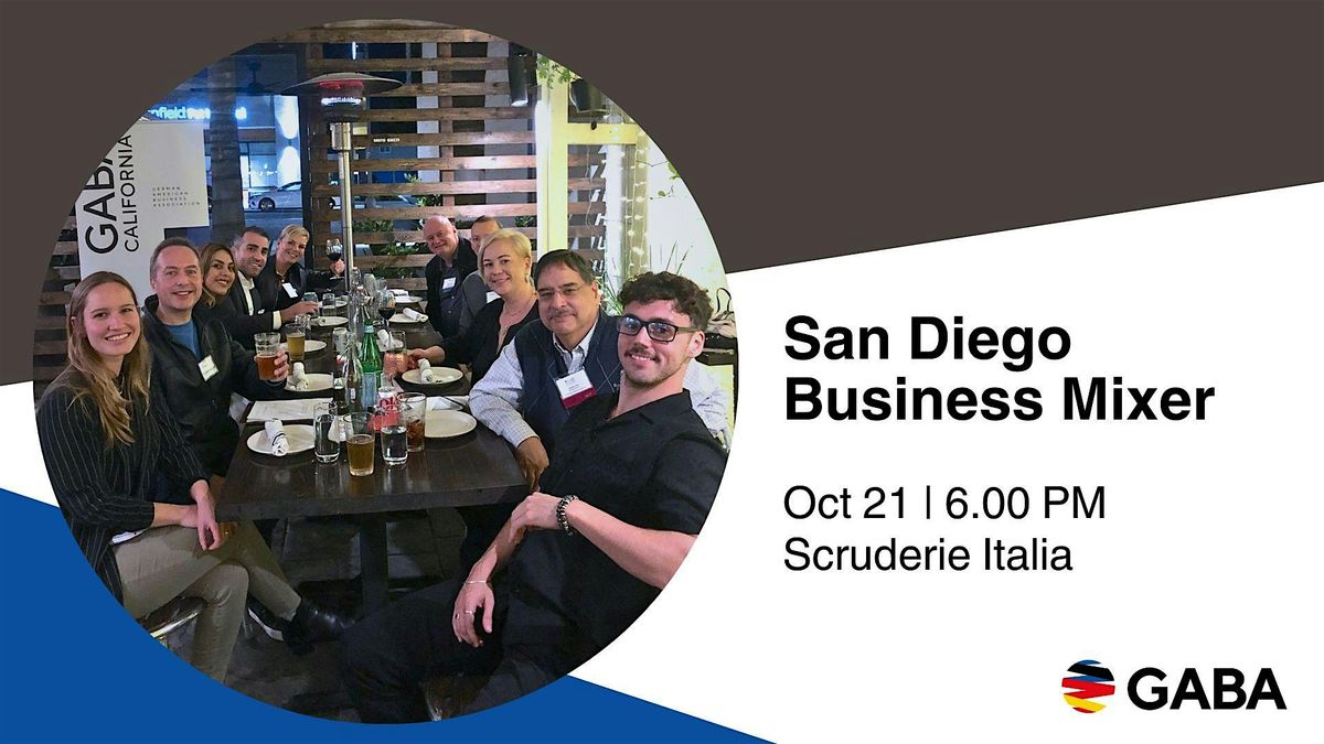 San Diego Businesss Mixer at Scruderie Italia