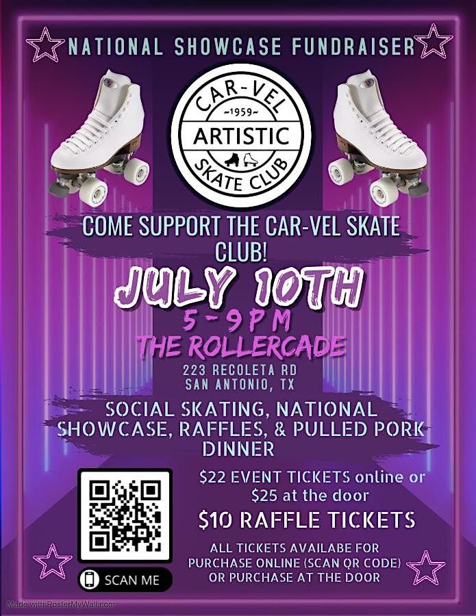 Car-Vel Skate Club National Showcase Fundraiser