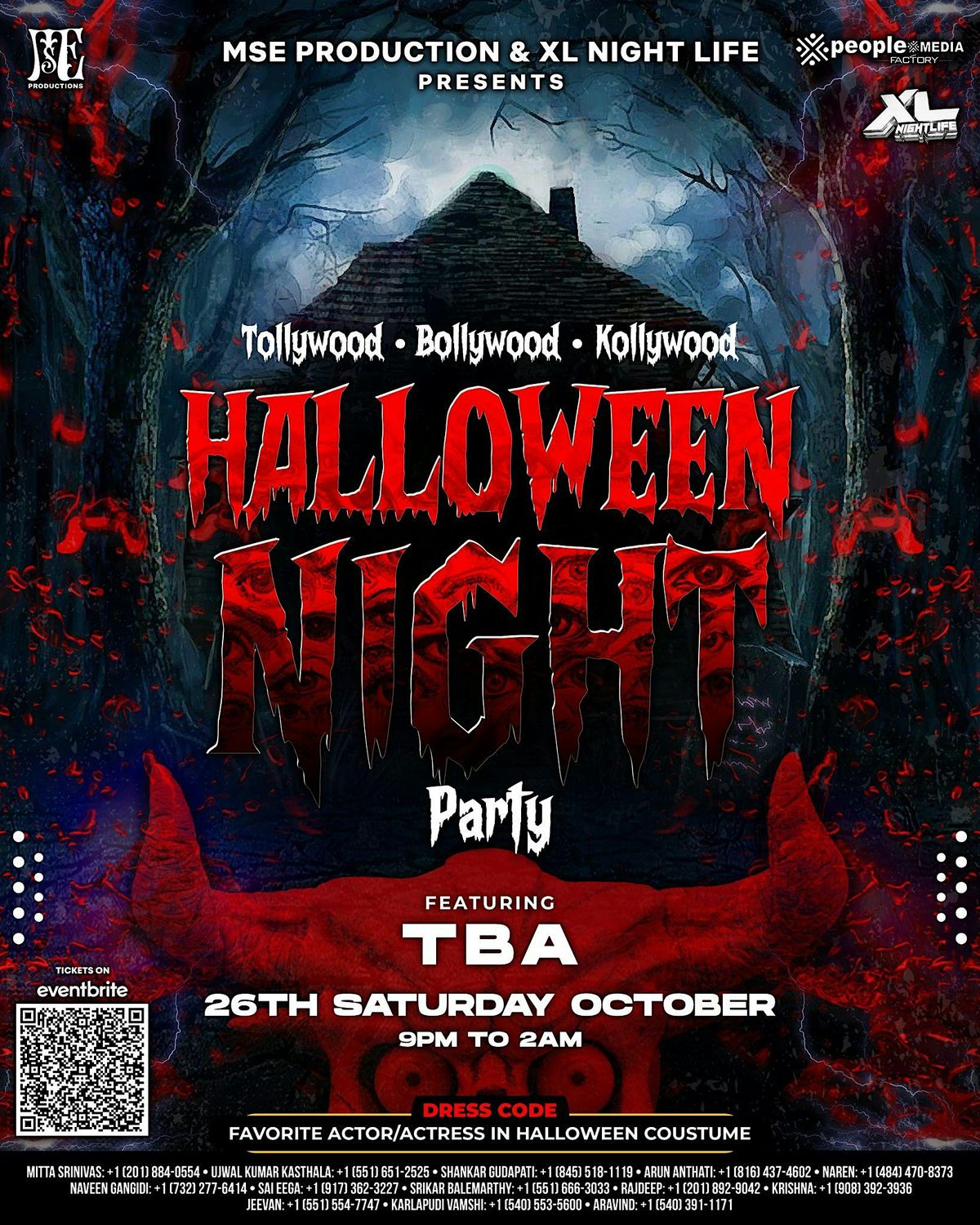 Halloween Desi Tolly\/Kolly\/Bollywood night Bash in NY\/NJ