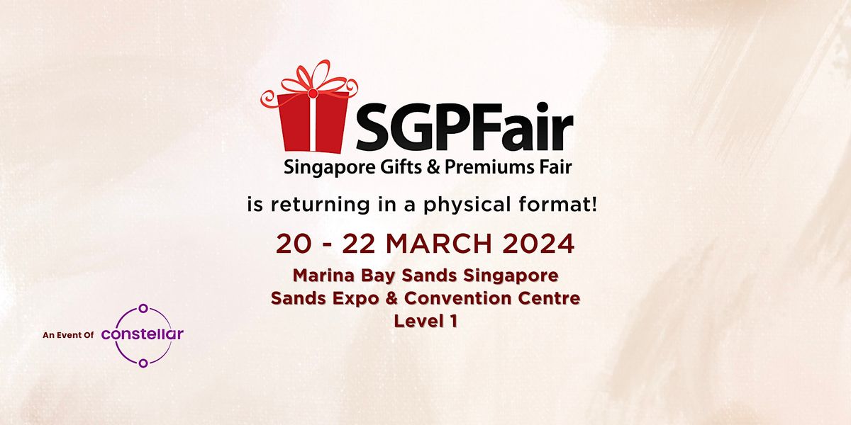 Singapore Gifts & Premium 2024