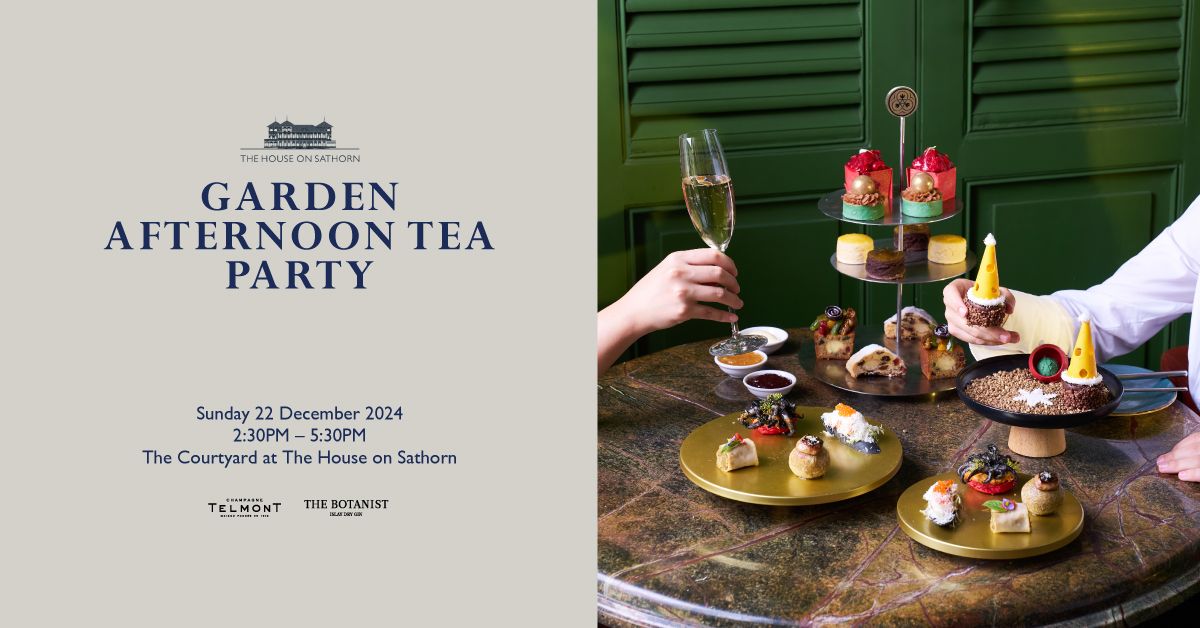 Garden Afternoon Tea Party at The House on Sathorn