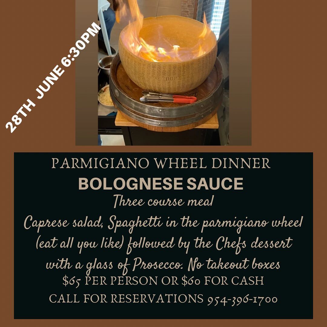 Friday Night Parmigiano Dinner
