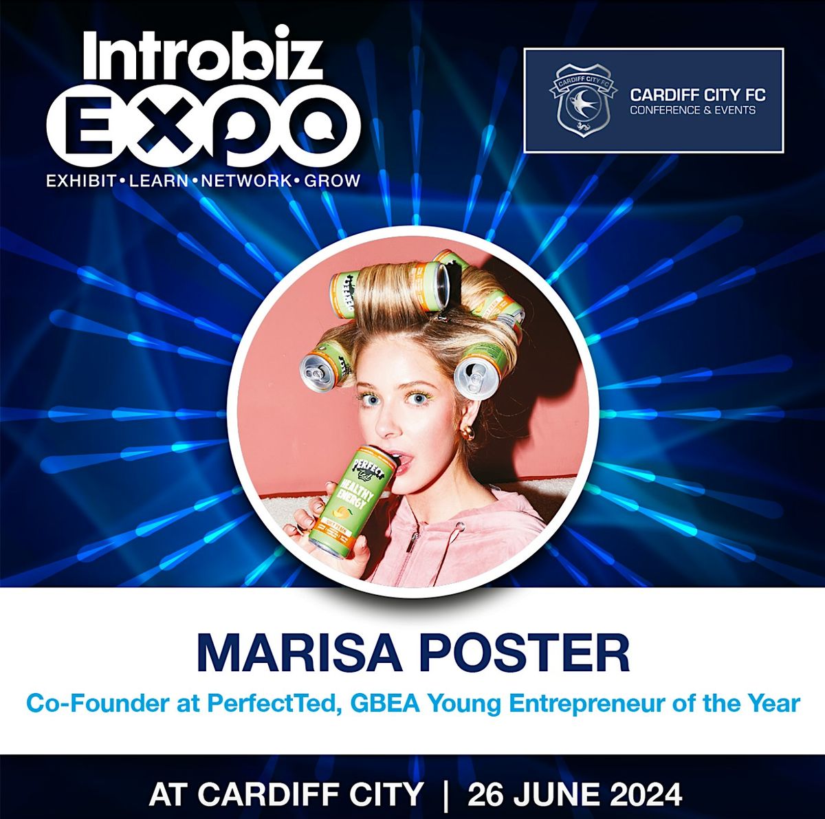 Introbiz Expo: The Healthy Energy Revolution: Marisa Poster of PerfectTed