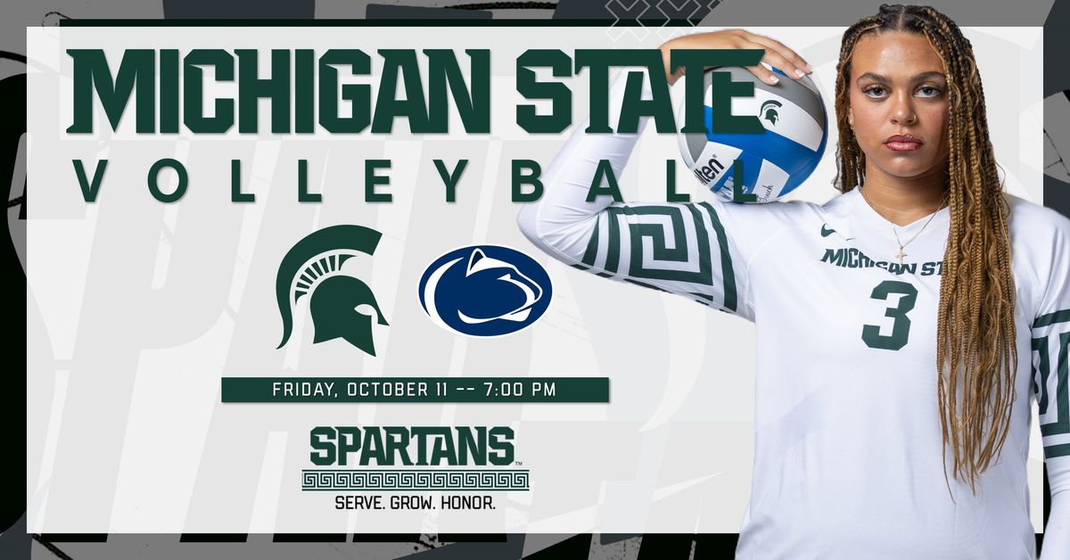 Michigan State Volleyball vs. Penn State