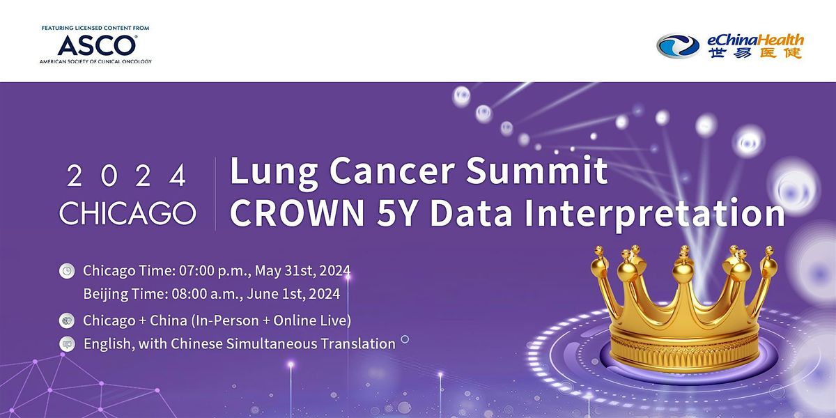 2024 Chicago Lung Cancer Summit: CROWN 5Y Data Interpretation