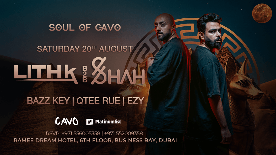 Soul of Cavo Presents Lith K B2B Shah Live in Dubai