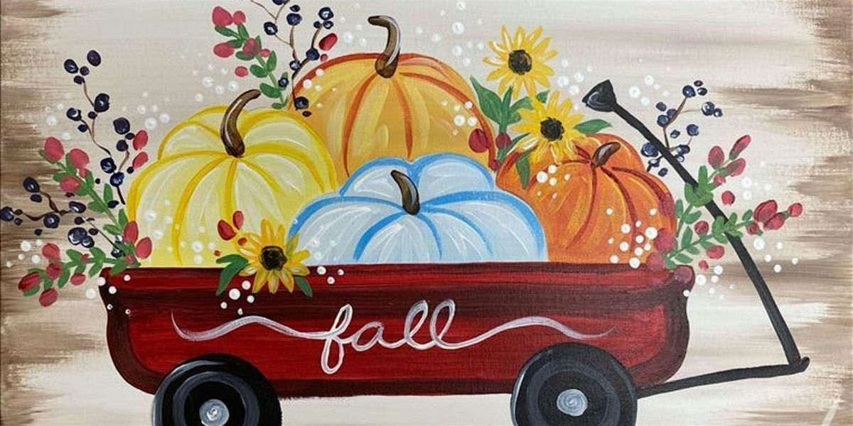 Fall's Wagon - Paint and Sip by Classpop!\u2122