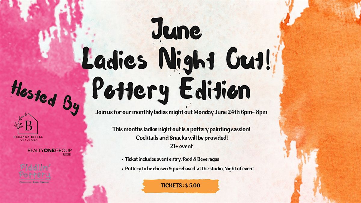 June Ladies Night Out | Pottery Edit