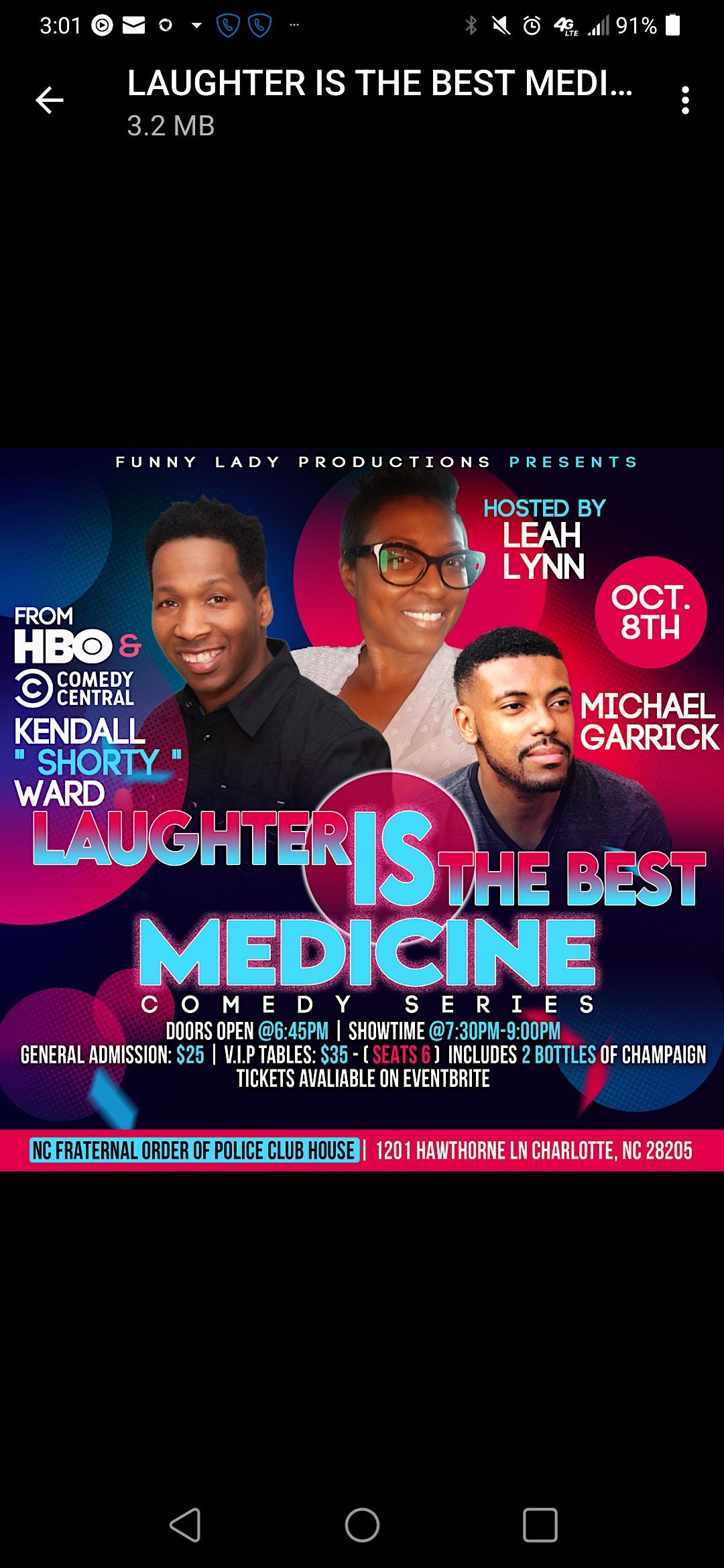 LAUGHTER IS THE BEST MEDICINE COMEDY Series